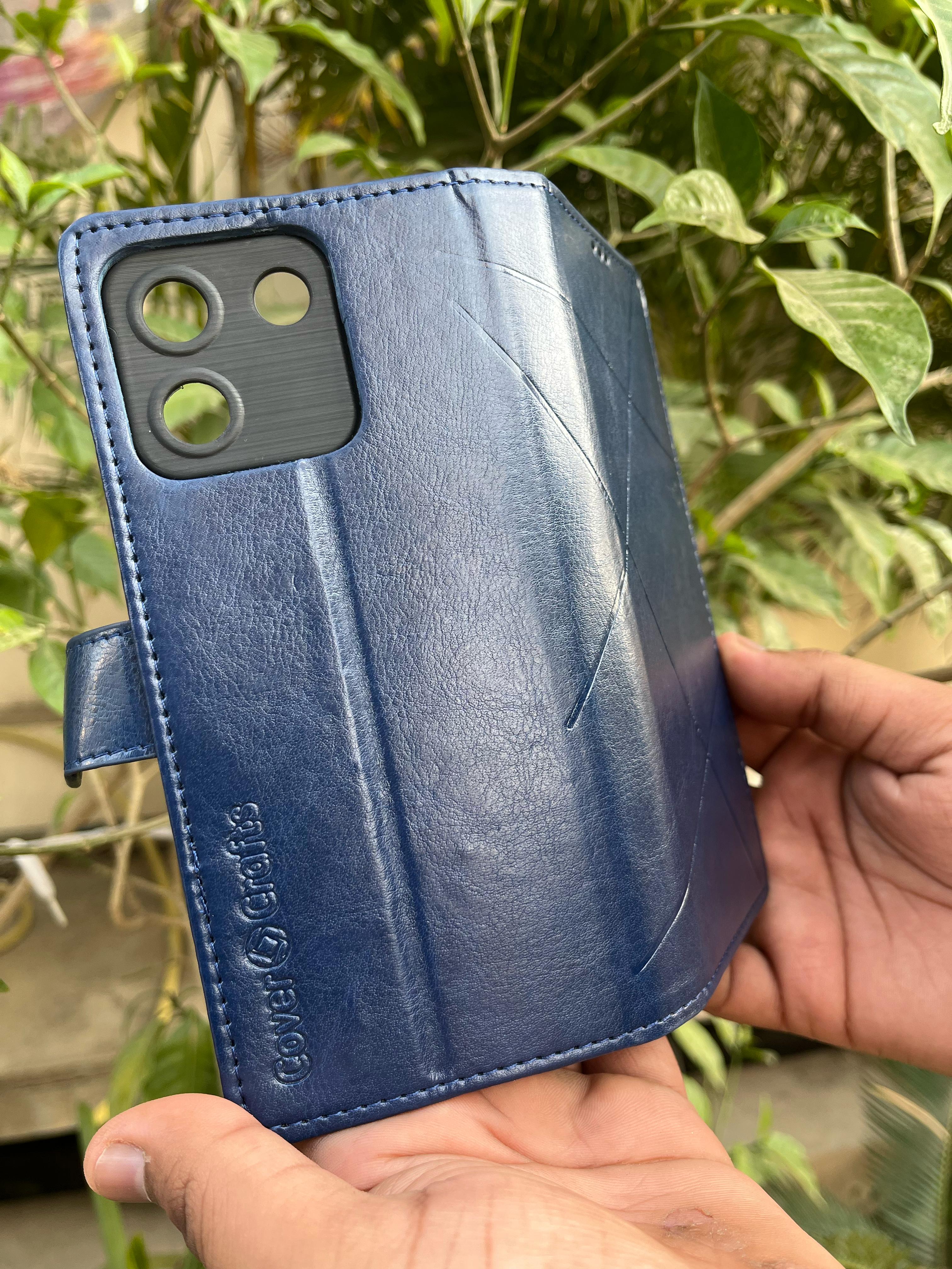 Yuva Star Flip Cover - Blue